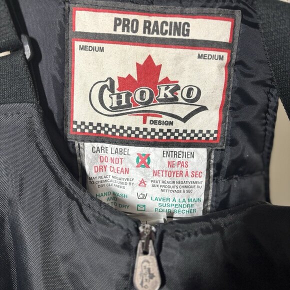 Men's Choko Quatro Snowmobile Pro Racing Insulated VTG Bibs Men’s Size M Canada - Picture 2 of 11